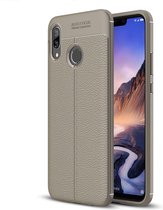 Huawei Nova 3 Hoesje - Mobigear - Luxury Serie - TPU Backcover - Grijs - Hoesje Geschikt Voor Huawei Nova 3