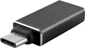 Mobigear Aluminum USB-C naar USB-A Adapter - Zwart
