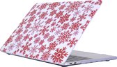 Mobigear Laptophoes geschikt voor Apple MacBook Pro 15 Inch (2016-2019) Hoes Hardshell Laptopcover MacBook Case | Mobigear Flowers - Model 25 - Model A1707 / A1990