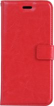 Samsung Galaxy S8 Hoesje - Mobigear - Wallet Serie - Kunstlederen Bookcase - Rood - Hoesje Geschikt Voor Samsung Galaxy S8