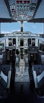 Cockpit deurposter 95x215cm