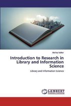 Introduction to Research in Library and Information Science