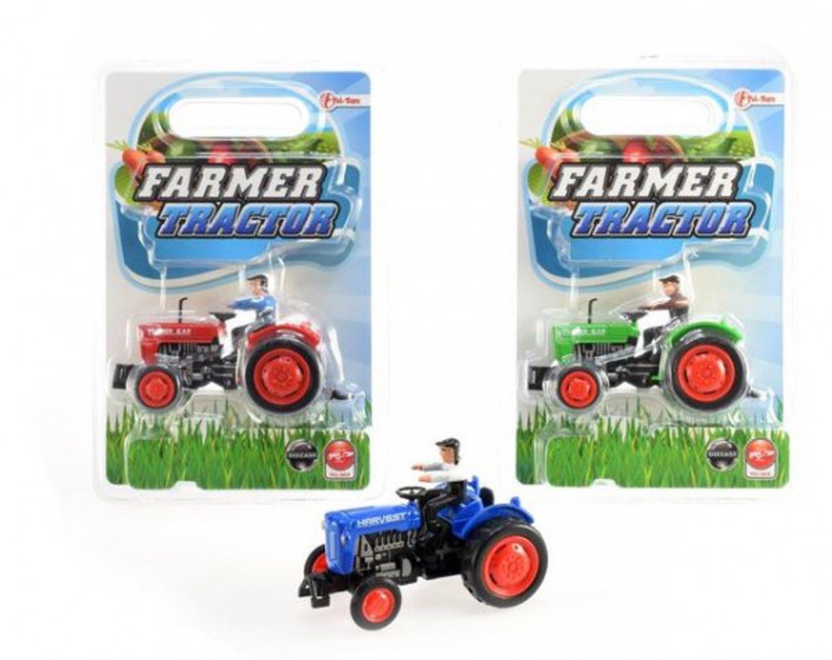 Tractor Die-cast Verkrijgbaar In 3 Uitvo