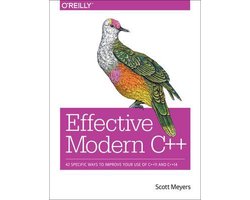 Omslag van Effective Modern C++ 42 Specific Ways To
