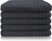 Cillows Handdoek - Hoogwaardige hotelkwaliteit - 70x140 cm - 5 stuks - Antraciet