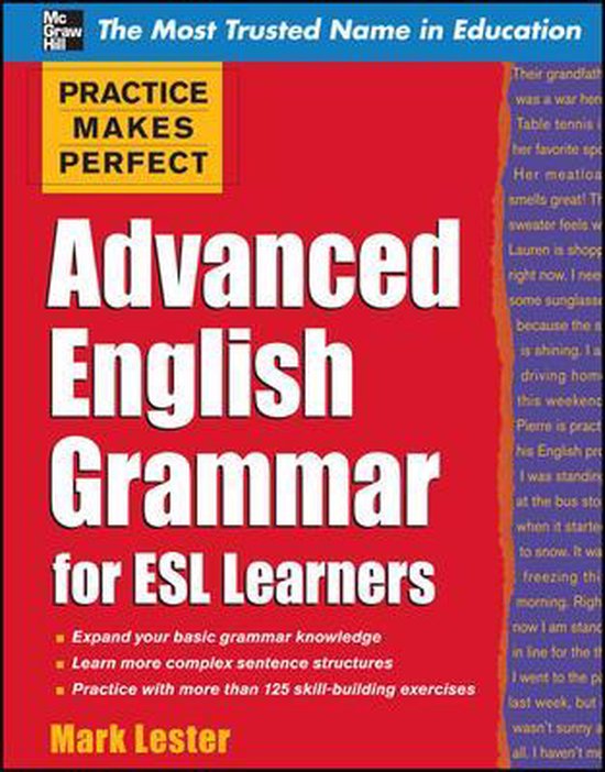 Practice Makes Perfect Advanced English Grammar for Esl Lear ... - cover