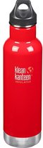 Klean Kanteen Classic Insulated Loop Cap 591ml Mineral Red