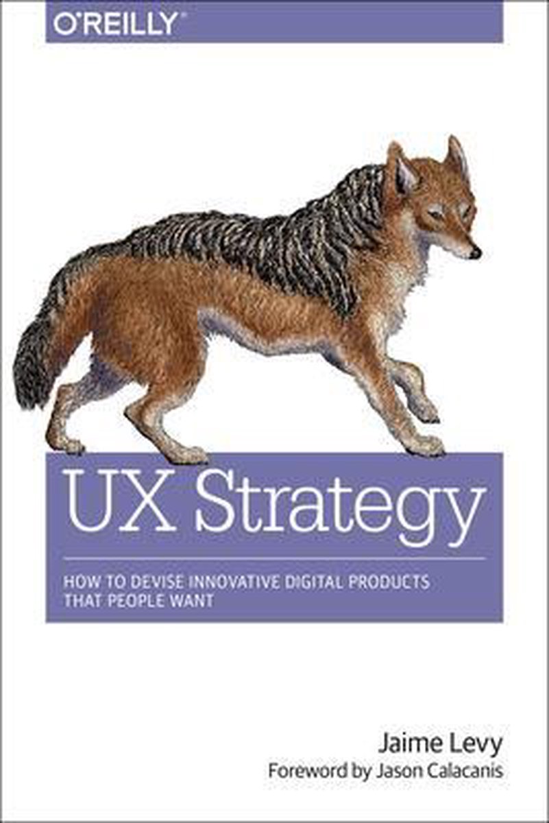 Omslag van UX Strategy