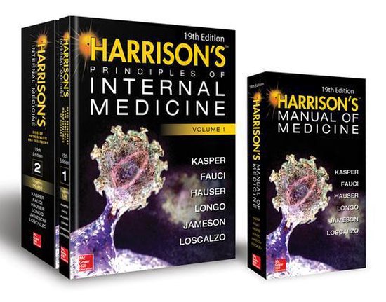Harrison's Principles of Internal Medicine 19th Edition and  ... - cover