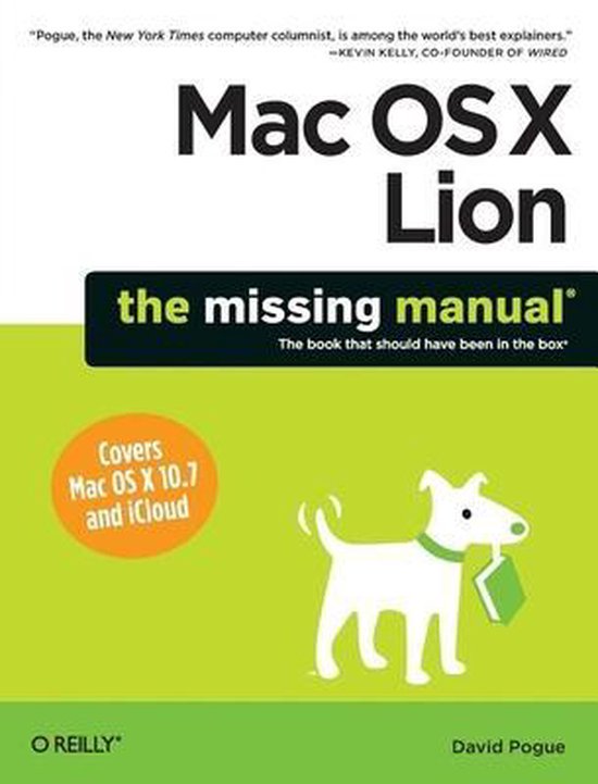 Mac Os X Lion: The Missing Manual - cover