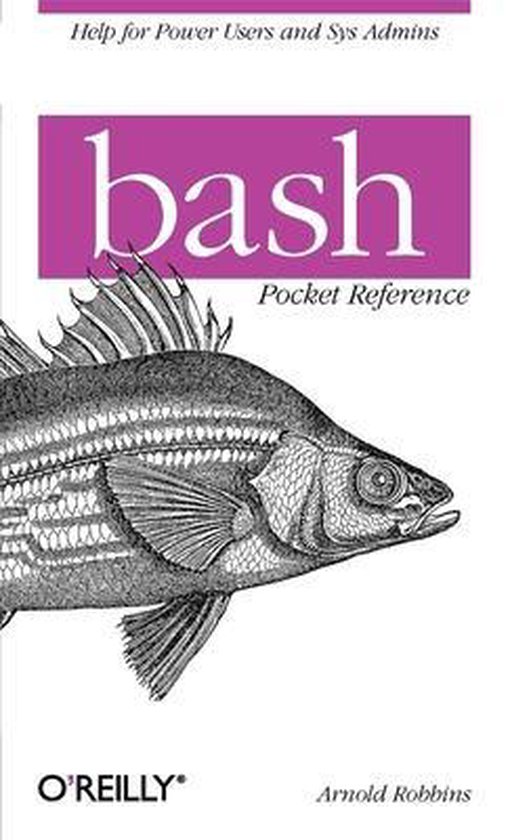 Bash Pocket Reference - cover