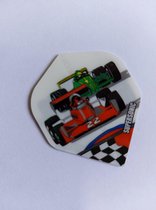 Supersonic printed Dart Flights - 10 sets (30 stuks) - 100 micron dik