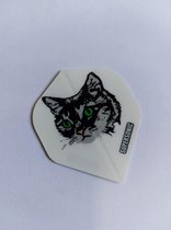 Supersonic printed Dart Flights - 10 sets (30 stuks) - 100 micron dik