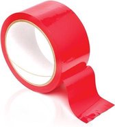 Fetish Fantasy Pleasure Tape - Rood - 9 Meter