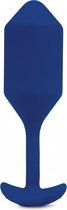 B-Vibe - Vibrerende Snug Plug XL Blauw - Buttplug