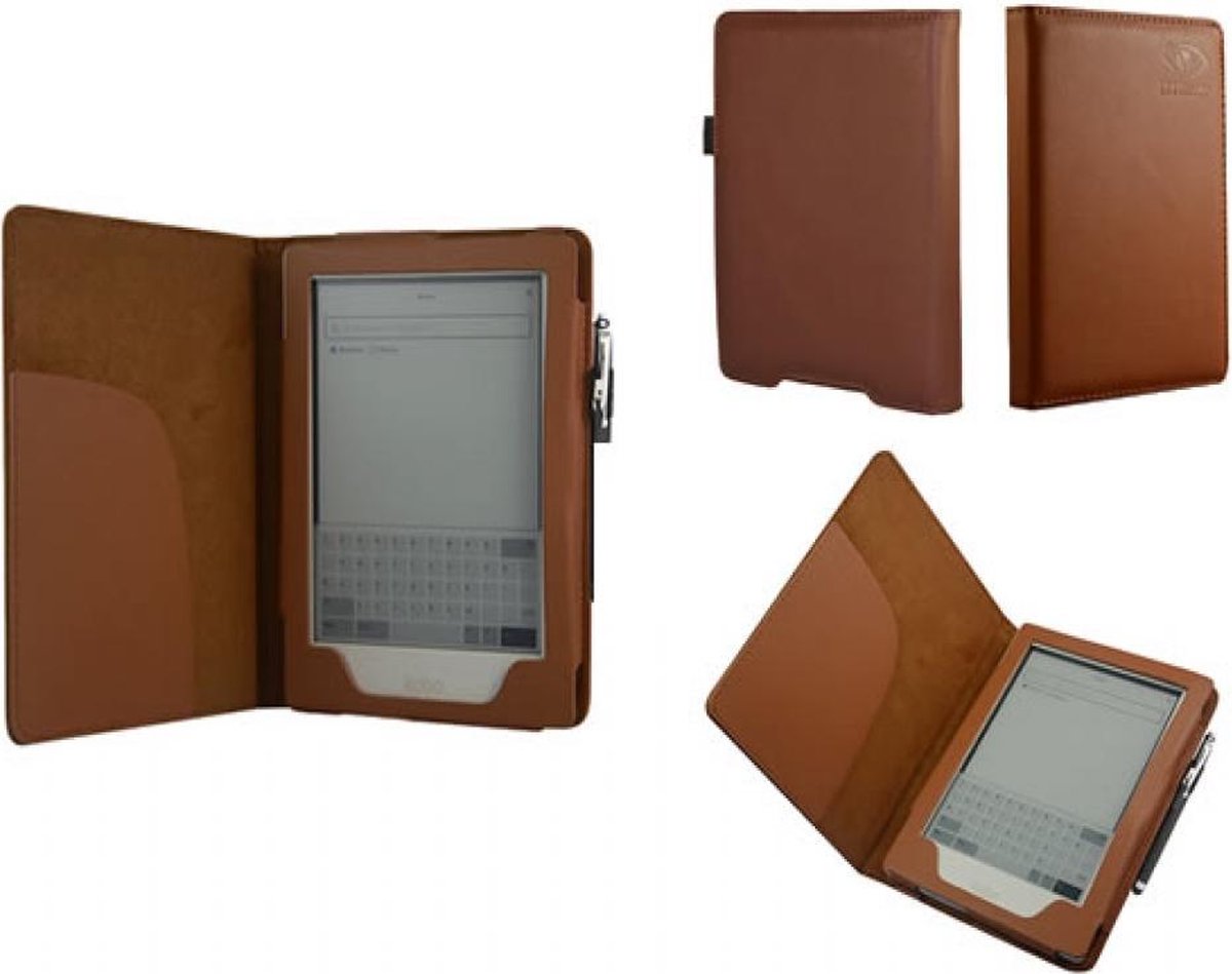 Kobo Aura Edition 2 Cover - Book Case Premium Sleep Cover Housse en Cuir  avec Fonction