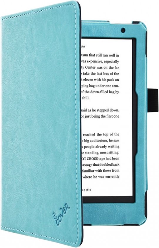 Kobo Aura 2nd edition (2016) 6 inch eReader Sleep Cover, Premium Business Case, Betaalbare blauwe Hoes-Sleepcover voor Kobo Aura editie 2 (2016), sleeve / tas