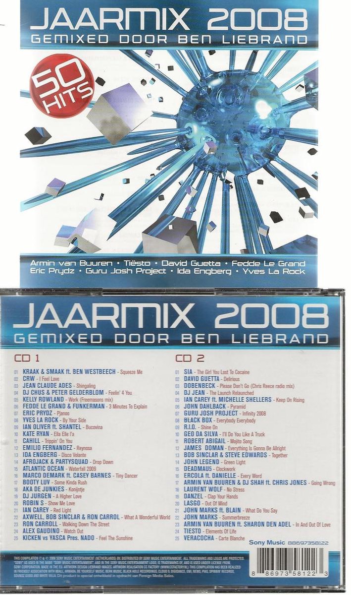 Ben Liebrand Jaarmix 2008