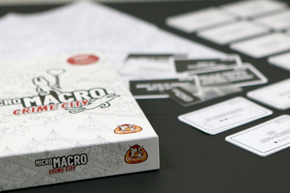 White Goblin Games - MicroMacro: Crime City - Coöperatiefspel - 1 tot 4 spelers - Samenwerken - los nu 16 misdaden op - Vanaf 10 jaar — afbeelding 21