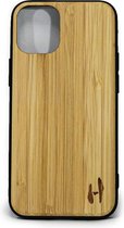 Hoentjen Creatie, Houten TPU case - iPhone 12 mini Bamboe
