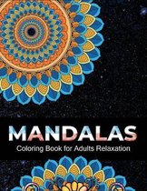 Mandalas coloring book for adults relaxation