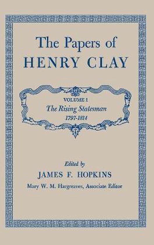 The Papers of Henry Clay - cover