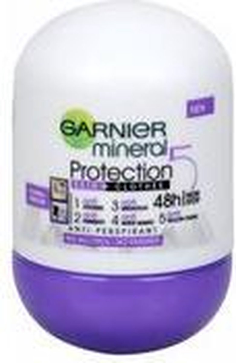 GARNIER - Ball antiperspirant Protection5 48h Non stop Floral Fresh - 50ml