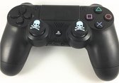 Siliconen Joystick Caps - Duimgrepen - Extra Grip - Doodshoofd Wit - Doodskop - Skull - Key Bescherming - Thumb Sticks - 2 Stuks - Sony PS4 - Xbox