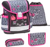 Belmil Rugzakset I Love Cat 19 Liter Polyester Roze 4-delig