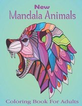 New Mandala Animals Coloring Book For Adults