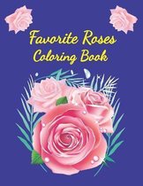 Favorite Roses Coloring Book