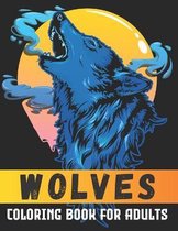 Wolves Coloring Book For Adults