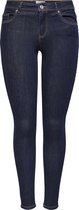 ONLY ONLWAUW LIFE MID SKINNY DNM BJ370  Dames Jeans - Maat S x L32