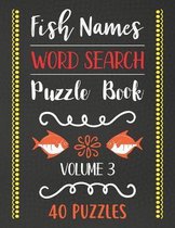 Fish Names Word Search Puzzle Book