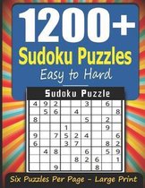 1,200+ Sudoku Puzzles Easy to Hard