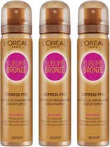 L’Oréal Paris Sublime Bronze - Zelbruinende Face Spray - 75 ml ( 3 stuks)