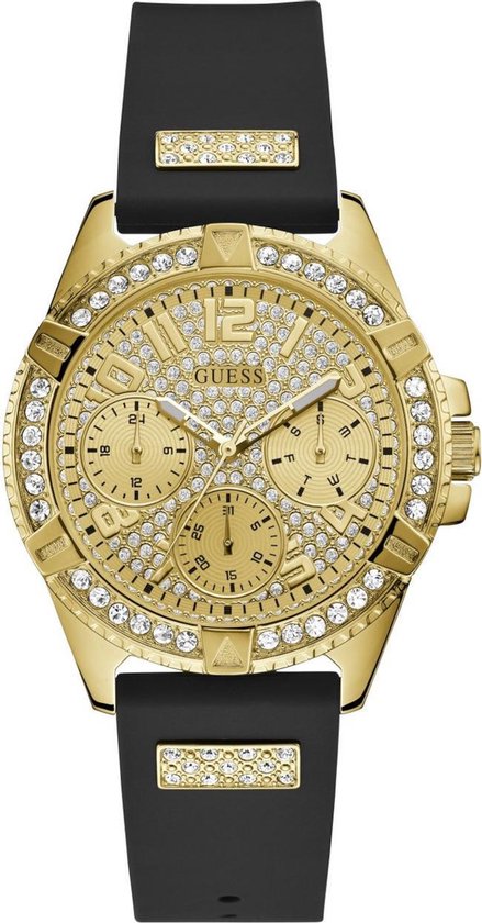 GUESS W1160L1 dames horloge 40 mm Zwart bol - Main Image