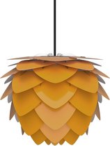 Umage Aluvia Mini  Ø 40 cm - Hanglamp geel  - Koordset zwart