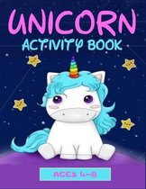 Unicorn Activity Book - ages 4-8