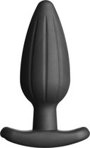 ElectraStim Rocker Siliconen Butt Plug Large Electrosex - Zwart