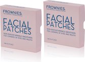 Frownies | duopack patches voor de oog- en mondhoeken - 100% natuurlijk (288 stuks)