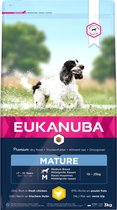 Eukanuba Dog Mature & Senior - Medium Breed - Kip - Hondenvoer - 3 kg