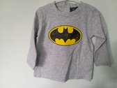 Leuke stoere longsleeve Batman - Maat 74/80