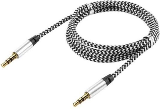 Audio Kabel 3.5mm Jack Aux Kabel- Aux Stereo Kabel-Universeel-Voor... |  bol.com