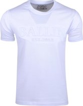 Ballin - Heren T-Shirt - Met 3D Reliëf opdruk - Wit