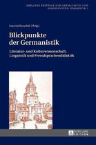 Lubliner Beitr�ge Zur Germanistik Und Angewandten Linguistik- Blickpunkte der Germanistik