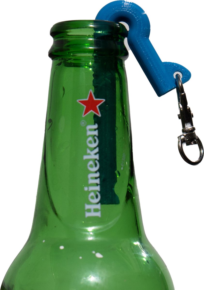 RietCycle Blauw - Sleutelhanger - Bier Adten - Herbruikbare Riet