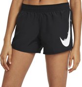 Nike Nike Swoosh  Sportbroek - Maat L  - Vrouwen - zwart - wit