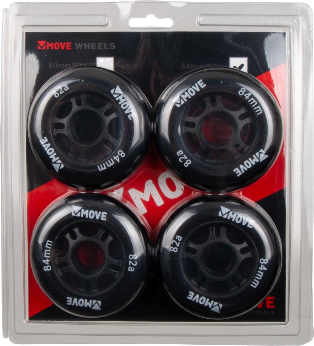 Move Inline skate wielen - 4 pack
