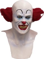GHOULISH - Duivels clownsmasker voor volwassenen - Maskers > Handgeverfd